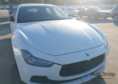 2015 Maserati Ghibli S Q4 from USA, damaged, VIN ZAM57RTA8F1143531